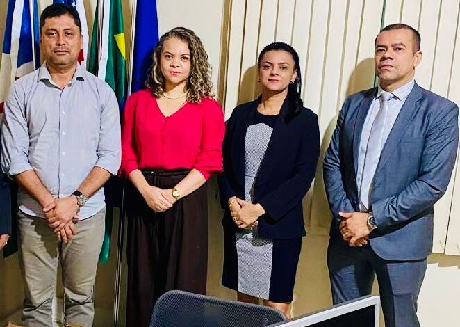Juíza titular da Vara do Trabalho de Lábrea recebe o prefeito Gerlando Lopes para tratar de ações institucionais e audiência pública