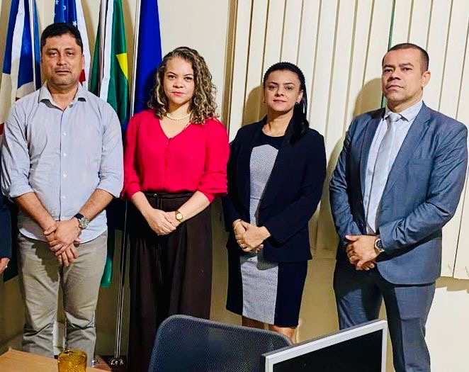 Juíza titular da Vara do Trabalho de Lábrea recebe o prefeito Gerlando Lopes para tratar de ações institucionais e audiência pública