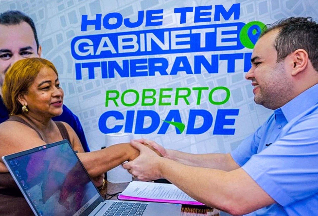 Gabinete Itinerante de Roberto Cidade leva cidadania e serviços gratuitos aos bairros de Manaus