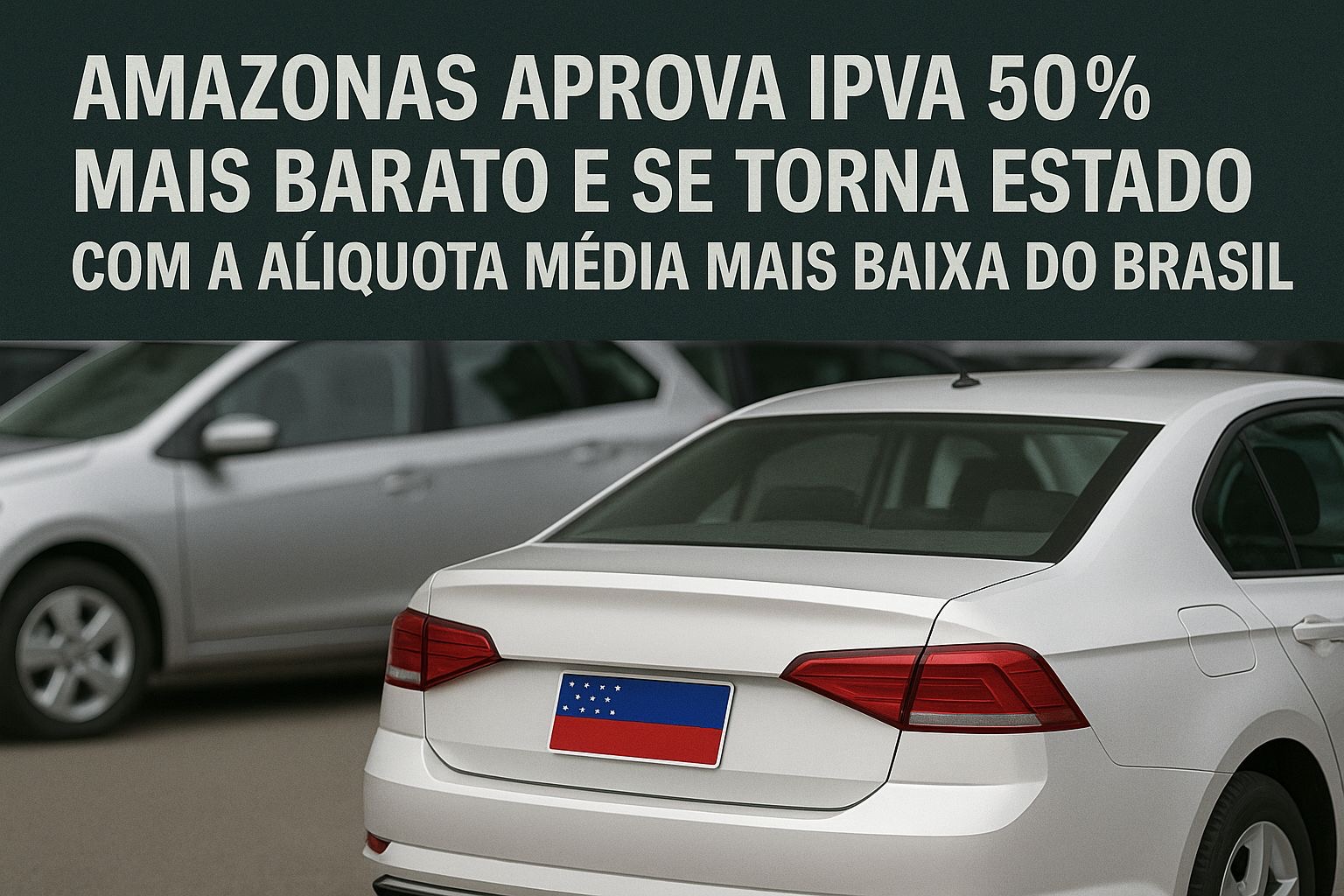 Assembleia Legislativa do Estado do Amazonas aprova IPVA 50% mais barato sob liderança de Roberto Cidade