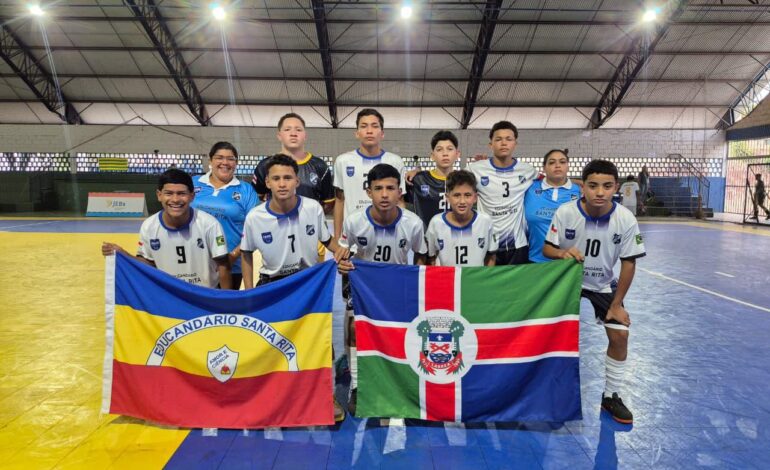 Lábrea e Amazonas conquistam destaque nacional com equipe sub-14 de futsal nos Jogos Escolares Brasileiros