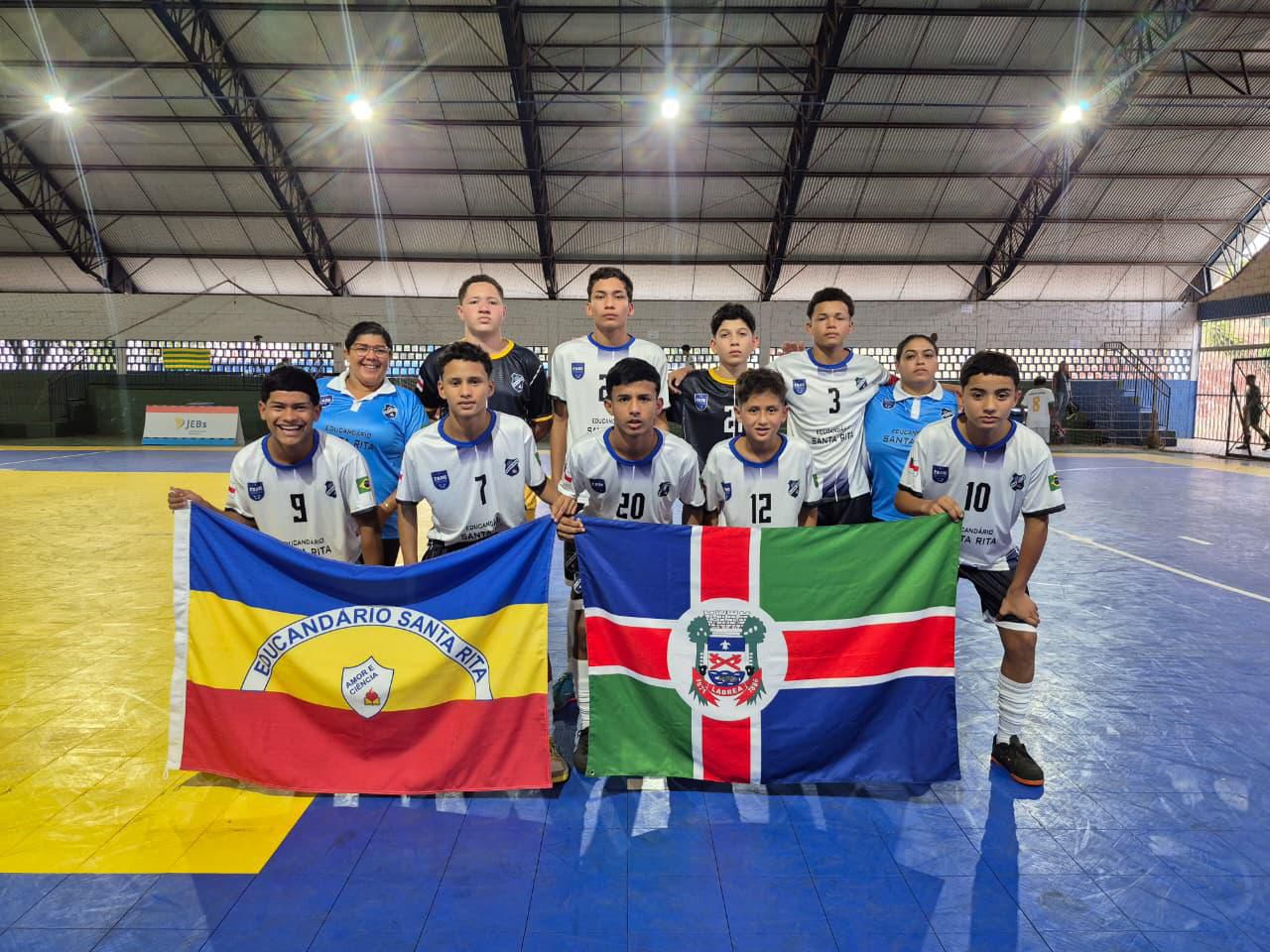 Lábrea e Amazonas conquistam destaque nacional com equipe sub-14 de futsal nos Jogos Escolares Brasileiros