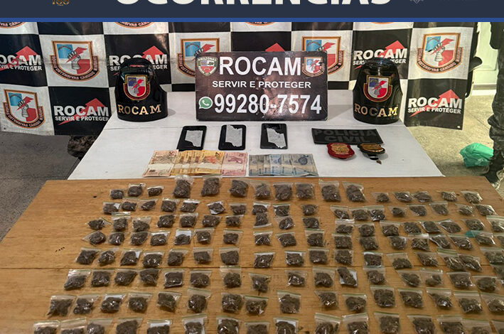 PMAM e PC-AM realizam prisão por tráfico de drogas em Envira